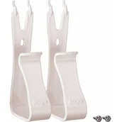 Rozdzielnie elektryczne - Hager polo Uchwyt dla urządzeń multimedialnych plastikowy biały /zestaw 2szt./ VZ02MM VZ02MM - miniaturka - grafika 1