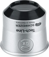 Mikroskopy i lupy - Lupa zegarmistrzowska Tech-Line 6xD22,5mm SCHWEIZER - miniaturka - grafika 1