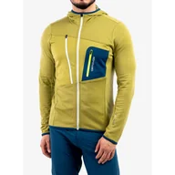 Bluzy narciarskie - Bluza trekkingowa męska Ortovox Fleece Grid Hoody - miniaturka - grafika 1