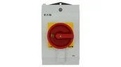 Wyłączniki światła i elektryczne - Rozłącznik 40A 3P+N w obudowie IP65 czerwono-żółta rączka z blokadą P1-40/I2/SVB/N 199911 - miniaturka - grafika 1