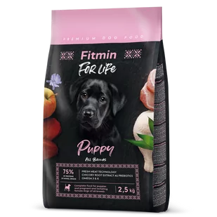 FITMIN DOG For Life Puppy 2,5kg - Sucha karma dla psów - miniaturka - grafika 1