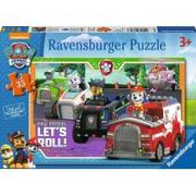 Puzzle - Ravensburger Puzzle 086177 Psi Patrol Lets Roll ŁÓDŹ 086177 - miniaturka - grafika 1