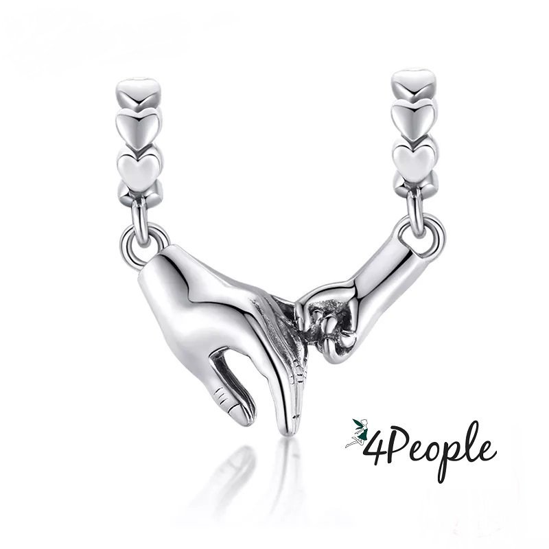 Zawieszka charms skrzydła serce miłość dłonie do Apart Pandora 925 Boamer