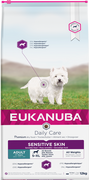 Sucha karma dla psów - Eukanuba EUKANUBA Daily Care Adult Sensitive Skin 12kg - miniaturka - grafika 1