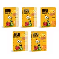 Inne słodycze - Bob Snail Przekąska mango bez dodatku cukru Zestaw 5 x 60 g - miniaturka - grafika 1