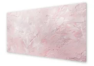 Dekoracje domu - Panel kuchenny HOMEPRINT Różowy tynk 125x50 cm - miniaturka - grafika 1
