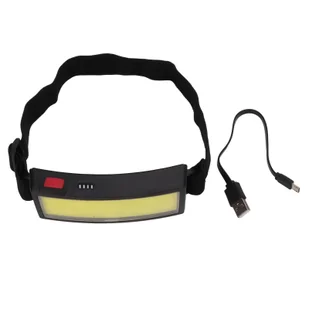 Latarka czołowa LED, czołówka wędkarska, latarka czołowa, latarka czołowa na kask, wodoodporna latarka czołowa, latarka czołowa USB - Latarki - miniaturka - grafika 1