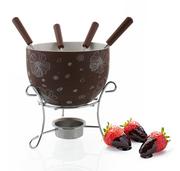 Zestawy garnków i patelni - Zestaw do fondue Choco Blossoms 6cz - miniaturka - grafika 1