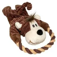 Zabawki dla psów - DUVO+ ZABAWKA GRYZAK MAŁPA+SZNUR 32.5x16x7.5cm - miniaturka - grafika 1