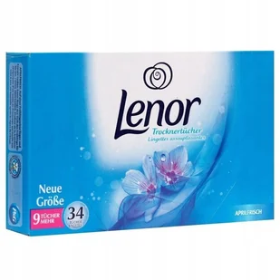 Lenor Aprilfrisch Chusteczki do Suszarki Zapachowe Odświeżające 34 szt - Środki do prania - miniaturka - grafika 1