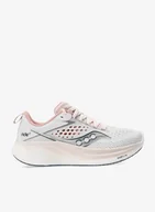 Buty sportowe damskie - Buty do biegania damskie Saucony Ride 17 - white/lotus - miniaturka - grafika 1