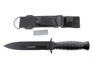 NÓŻ KANDAR Z OSTRZAŁKĄ I KABURĄ POLIMEROWĄ SPEAR POINT - Noże - miniaturka - grafika 1