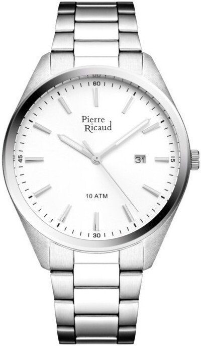 Zegarek Pierre Ricaud Zegarek męski Pierre Ricaud P60049.5113Q srebrny
