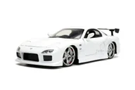 Samochody i pojazdy dla dzieci - JADA FAST AND FURIOUS 1993 MAZDA RX-7 BIAŁY 1:24 253203065 - miniaturka - grafika 1