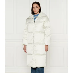 Calvin Klein Puchowy płaszcz - Płaszcze damskie - miniaturka - grafika 1