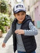 Czapki dla dzieci - Sinsay - Czapka z daszkiem NYC z haftem - granatowy - miniaturka - grafika 1