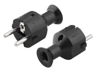 Orno Wtyczka WT-40 2P+Z Czarny - Kostki, złączki, wtyczki - miniaturka - grafika 2