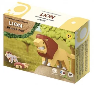 HalfToys składany Lew - Klocki HalfToys składany Lew - Klocki - miniaturka - grafika 1