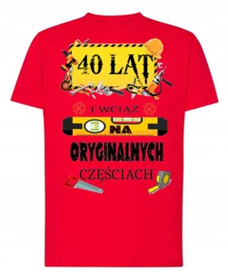 Koszulka T-Shirt na 40 Urodziny Prezent 40LAT XXL - Koszulki męskie - miniaturka - grafika 1