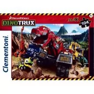 Puzzle - Clementoni Puzzle 104 elementy Maxi Dinotrux - miniaturka - grafika 1