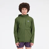 Kurtki męskie - Kurtka męska New Balance MJ33276KOU  zielona - miniaturka - grafika 1