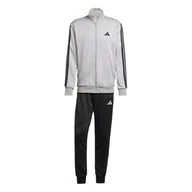 Dresy męskie - Męski Dres ADIDAS M 3S FT TT TS JI8876 – Szary - miniaturka - grafika 1