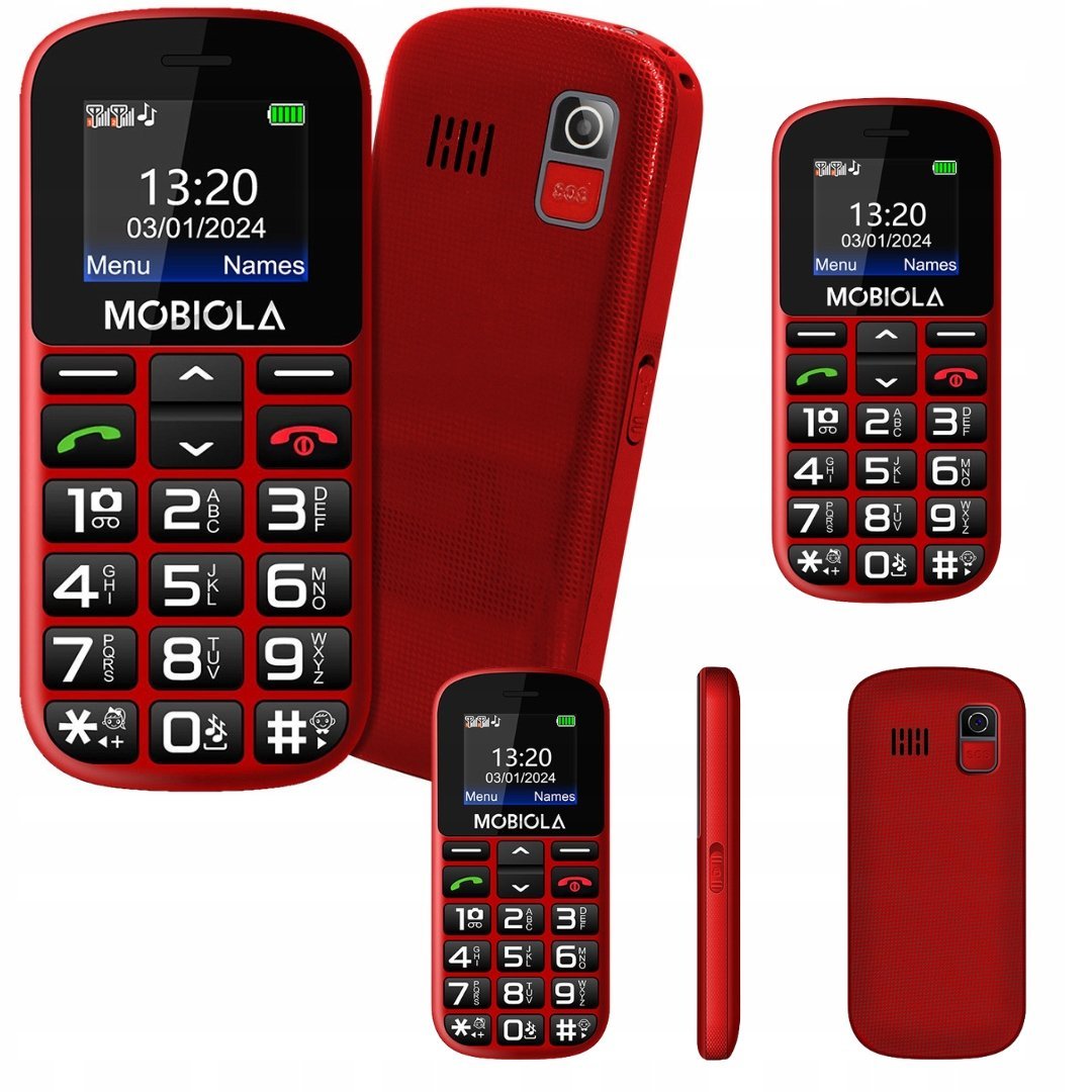 Mobiola MB200 2G 32MB/32MB 2G Czerwony