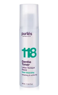 Purles 118 Gentle Toner Delikatny tonik 200 ml - Toniki i hydrolaty do twarzy - miniaturka - grafika 1