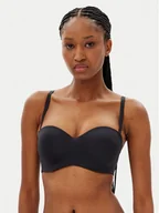 Biustonosze - Hunkemöller Biustonosz push-up Smooth 206740 Czarny - miniaturka - grafika 1