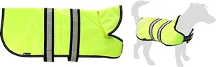 Flamingo Eisbar Fluo Płaszcz zimowy dla psa - Żółty - 60 cm - Zmywalny - Odporny na zachlapania - Wyściełany i wykończony polarem wewnątrz - A:60cm B:58-73cm C:71,5-83cm - Płaszcze damskie - miniaturka - grafika 1