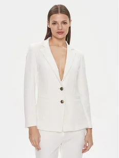 Marella Marynarka Lia 2413911024 Biały Regular Fit - Marynarki i żakiety damskie - miniaturka - grafika 1