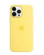 Etui i futerały do telefonów - Etui do iPhone 13 Pro Max Apple Silicone Case z MagSafe - Lemon - miniaturka - grafika 1