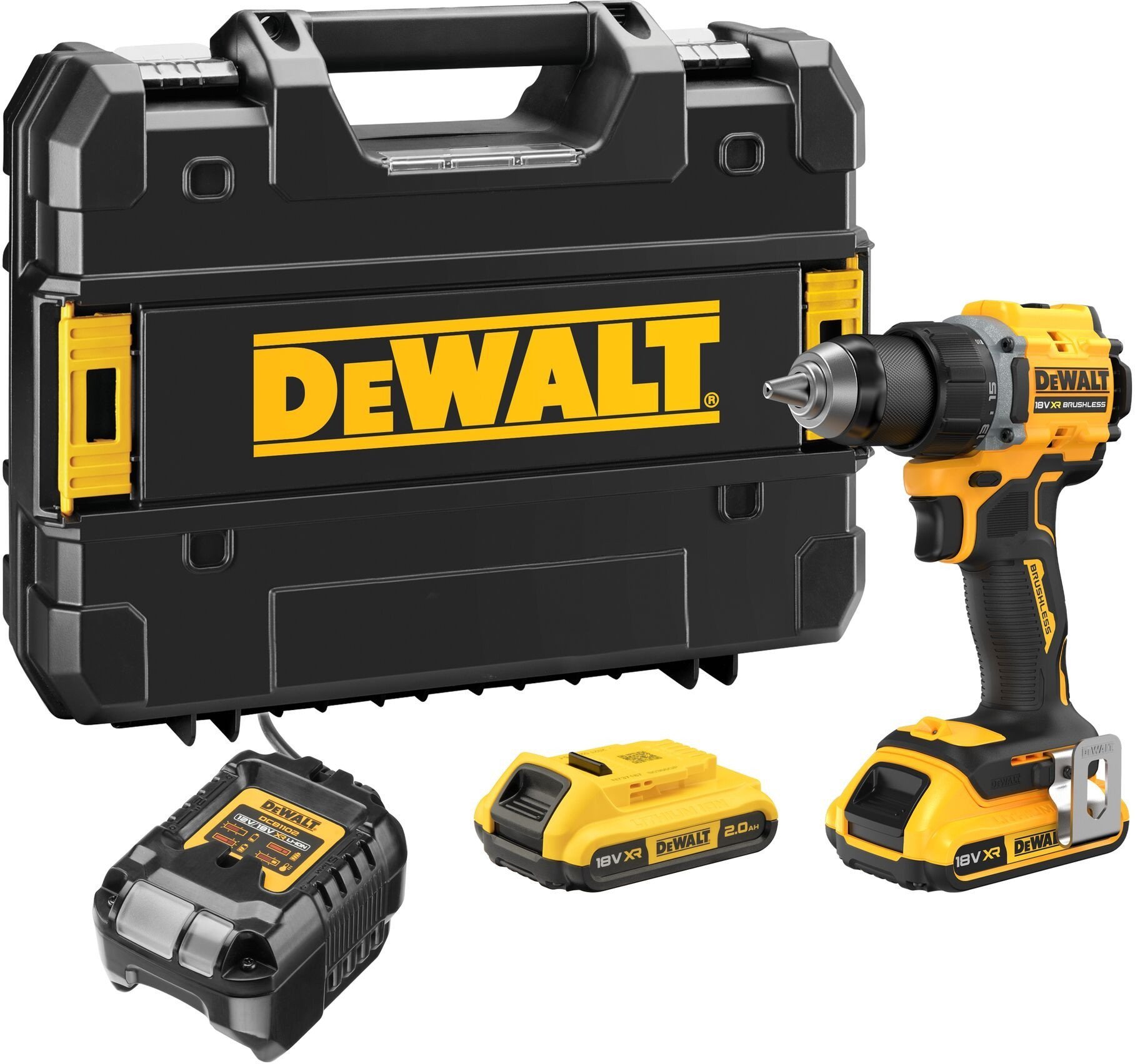 Dewalt Wiertarko-wkrętarka DCD794D2T 18 V 2 x akumulator 2 Ah