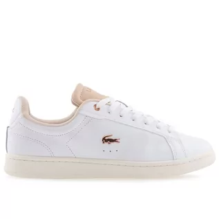 Buty sportowe damskie - Buty Lacoste Carnaby Pro 222 744SFA0061-65T - białe - grafika 1