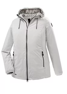 STOY Damska kurtka softshell z kapturem - duże rozmiary STS 5 WMN SFTSHLL JCKT, jasnoszara, 58, 38102-000 - Kurtki damskie - miniaturka - grafika 1