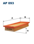Filtry powietrza - Filtron AP 093 FILTR POWIETRZA - miniaturka - grafika 1