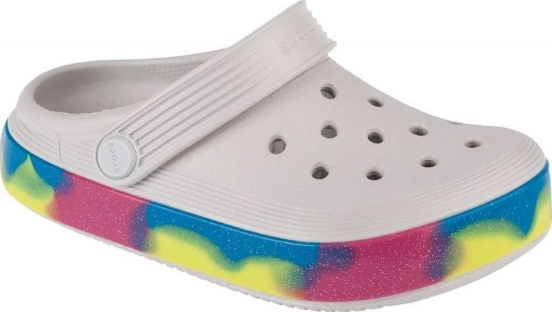 Crocs Crocs Off Court Glitter Band Kids Clog 209714-1FS białe 29/30