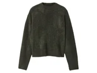 Swetry damskie - esmara® Sweter damski dzianinowy (Oliwkowy, M(40/42)) - miniaturka - grafika 1