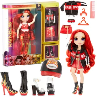 MGA Entertainment L.O.L Rainbow High Fashion Doll- Ruby Anderson 569619E7C - Lalki dla dziewczynek - miniaturka - grafika 1