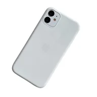 Etui i futerały do telefonów - Yooface [Silikonowe etui do iPhone'a 12], [Bez żółknięcia], podwyższone na ekran i aparat, pełna ochrona, etui na telefon iPhone 12 - białe - miniaturka - grafika 1