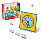 Maty edukacyjne - Od czasu do czasu - Zegar edukacyjny Montessori - miniaturka - grafika 1