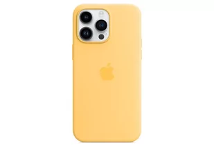 Etui APPLE Silicone Case Magsafe do iPhone 14 Pro Max Bladożółty - Etui i futerały do telefonów - miniaturka - grafika 2