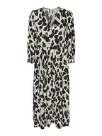 Sukienki - YAS Damska sukienka midi YASALIRA, Celadon Green, XS - miniaturka - grafika 1