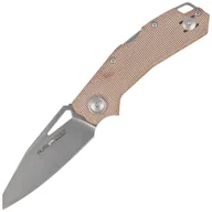 Noże - Nóż składany Viper Alfa Natural Canvas Micarta, Stonewashed MagnaCut by Simone Tonolli (V6022CN) - miniaturka - grafika 1