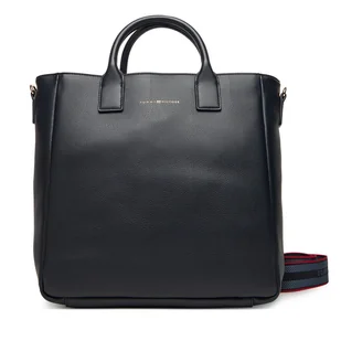 Torebka Tommy Hilfiger AW0AW17971 Granatowy - Torebki damskie - miniaturka - grafika 1