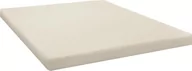 Prześcieradła - Prześcieradło z gumką, KZ, frotte, 140x200 cm, kremowy - miniaturka - grafika 1