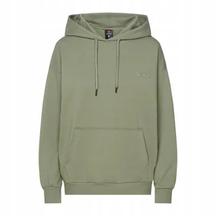 BLUZA damska CAMPUS kangurka dresowa z KAPTUREM bawełniana khaki L - Bluzy damskie - miniaturka - grafika 1