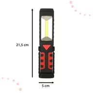 Narzędzia warsztatowe - KAFUWELL Latarka warsztatowa 3w1 USB COB magnes akumulator 1200 mAh 200 lm - miniaturka - grafika 1