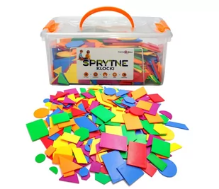 Sprytne Klocki. Układanka Tangram 288 Elementów Toys4Edu - Układanki dla dzieci - miniaturka - grafika 1