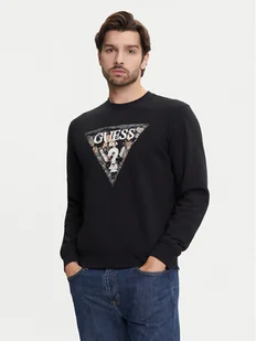 Guess Bluza M5YQ05 K68I4 Czarny Regular Fit - Bluzy męskie - miniaturka - grafika 1